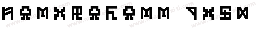 VeroneseRR Bold字体转换